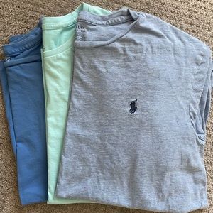 Lot of 3 Men’s Custom Fit Polo Tees